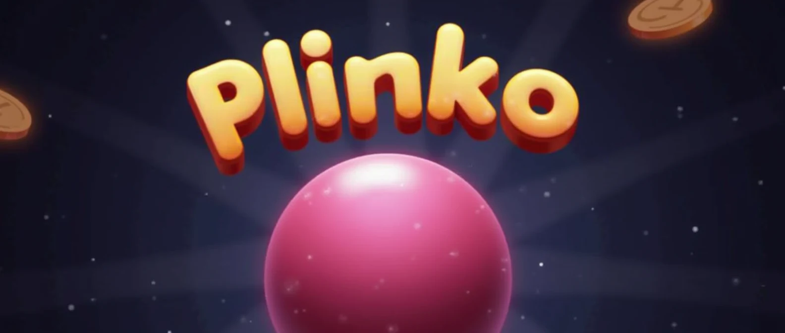 Logo del juego Plinko